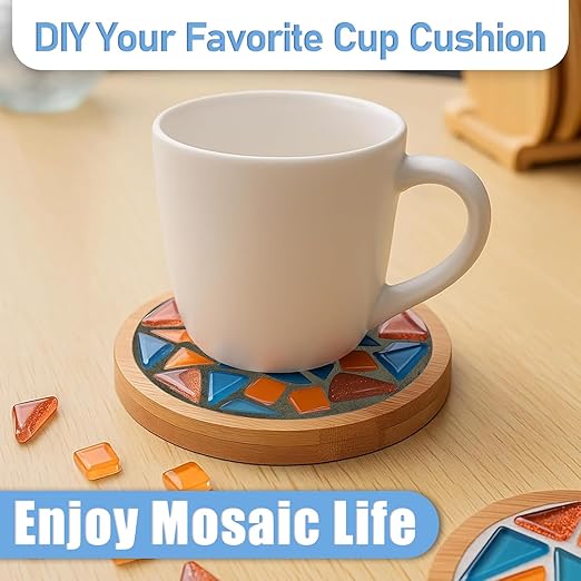 Mosaic Crystal Grout, Mosaics Tile Tools, Mosaic Tile Accessories – Essential for Handmade Grouting and Perfect for DIY Craft Projects (Gray, 8.8oz)