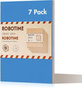 ROBOTIME 7-Pack Double-Sided Colored Basswood Sheets 1/8" - 12 x 16 x 1/8 Inch - Roller-Coated Solid Color 3mm Laser Wood Boards for Laser Cutting, Engraving & Wood Burning - Blue ﻿