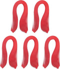 PATIKIL 600pcs Quilling Strips Paper 1/8"(3mm) 39cm Origami Paper Quilling Strip for Art DIY Hand Craft Christmas, Bright Red