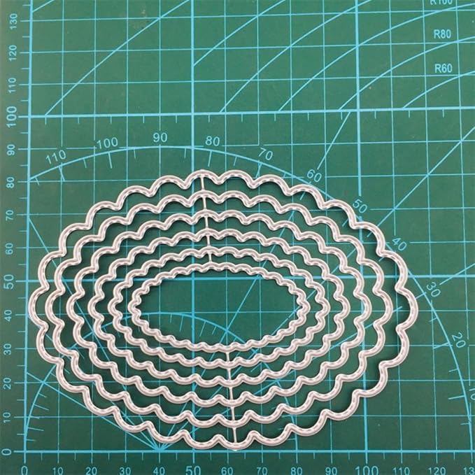Mvchifay Cutting Dies for Card Making Metal Die-Cuts Scrapbooking Tool Hollow Frame DIY Craft Punch Template Embossing for Paper Album Decor (Sunflower-11.1x14.3cm)