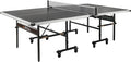 JOOLA Inside Professional MDF Indoor Ping Pong Table with Quick Clamp Table Tennis Net and Post Set - 10 Minute Easy Assembly - Tournament Quality - Foldable with Single Player Playback Mode