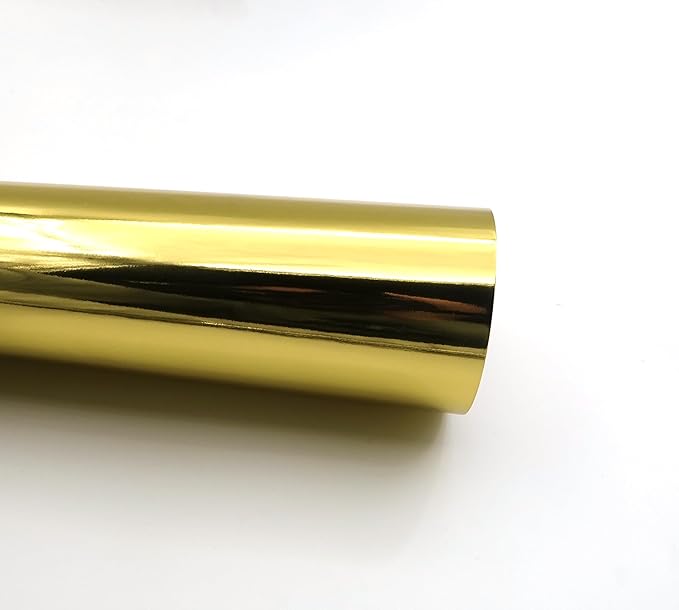TGXRZX Metallic Light gold Cardstock Paper,Size 8 "x 11" (250gsm), 15PCS,Mirror Finish Gold Foil Board for Crafting, Invitations, and Decorations,Die Cut and Plotter,Card Making (Light gold)