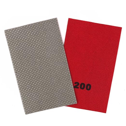 Diamond Sandpaper Electroplated Polishing Sheet Abrasive Sanding Paper Grit 60 120 200 400 Replacement Abrasive