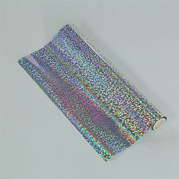 5mx19.3cm 8 Rolls Toner Reactive Foil Paper Hot Stamping Wrapping Paper for Card Making Sparkling Craftwork Scrapbooking Paper Crafts Handmade Foil by Laser Printer and Laminator Album Decoration