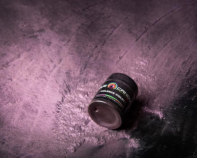 Eye Candy Pigments Premium Purple Mica Powder - Violence Violet (25gr) - for Epoxy, Resin, Soap, Paint, Woodworking, Acrylic Pouring, Bath Bombs, Fishing Lures - DIY Arts and Crafts Additive