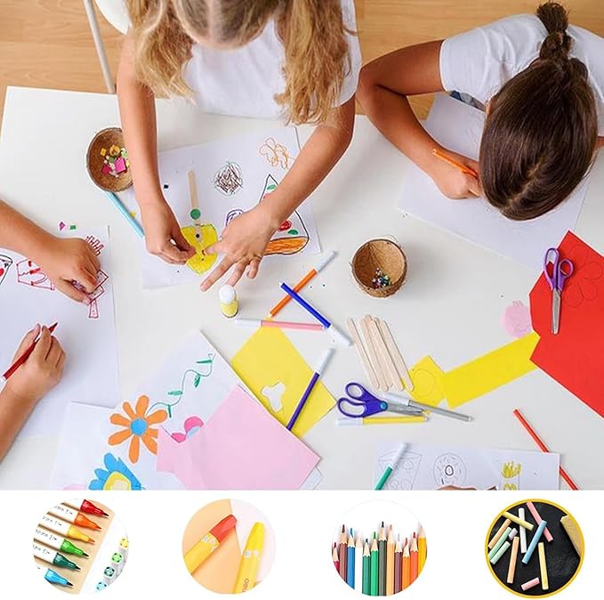 8.5"x11" Sketching Drawing Paper for Kids Toddlers Art Craft Supplies, White Paper for Coloring Doodle 200 Sheets