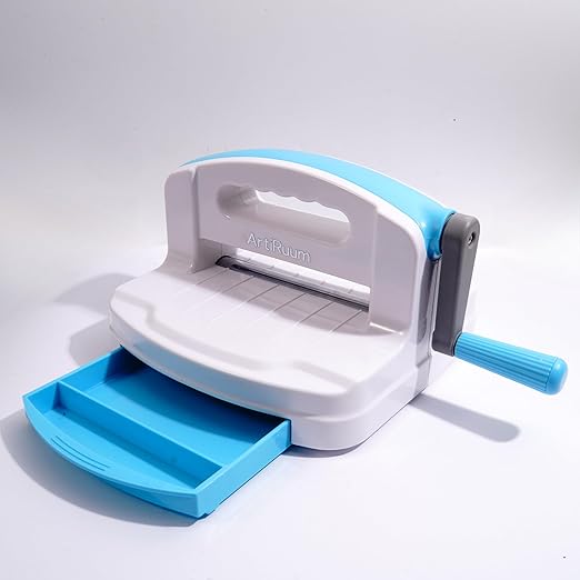 Manual Die Cutting & Embossing Machine,Portable Die Cut Machine with Storage Box,6'' Opening Size for Cardmaking,Scrapbooking and DIY Crafts-Full Tools Included