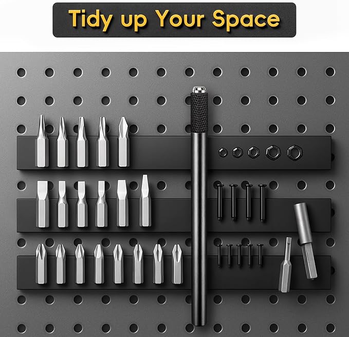 Magnetic Strips Self Adhesive,6 Pack 6" x 1" (150 x25 x 2 mm) Sticky Back Magnet Tapes, Flexible Durable Magnet Stickers for Classroom Office Kitchen, Fridge, DIY, Crafts
