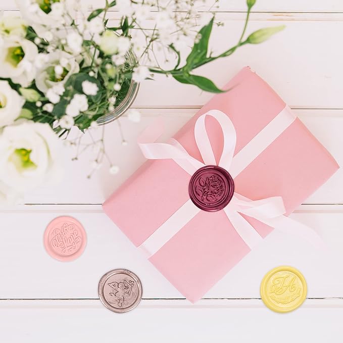 Yoption 15 Pieces Fuchsia Glue Gun Sealing Wax Sticks for Wax Seal Stamp, Great for Wedding Invitations, Envelopes, Cards, Christmas Gift Ideas, Wine Packages (Fuchsia)