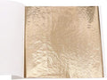 Imitation Gold Leaf Sheets - KINNO Champagne Gold Foil Multipurpose for Home, Wall, Frame, Ceiling, Furniture Decoration, 100 Sheets 3.15 by 3.35 Inches