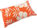 Emery Pin Cushion for Sewing - Filled with Abrasive Emery Sand - Handmade in USA (2"x3", Hawaiian Floral on Orange)
