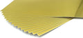 TGXRZX Metallic Light gold Cardstock Paper,Size 8 "x 11" (250gsm), 15PCS,Mirror Finish Gold Foil Board for Crafting, Invitations, and Decorations,Die Cut and Plotter,Card Making (Light gold)