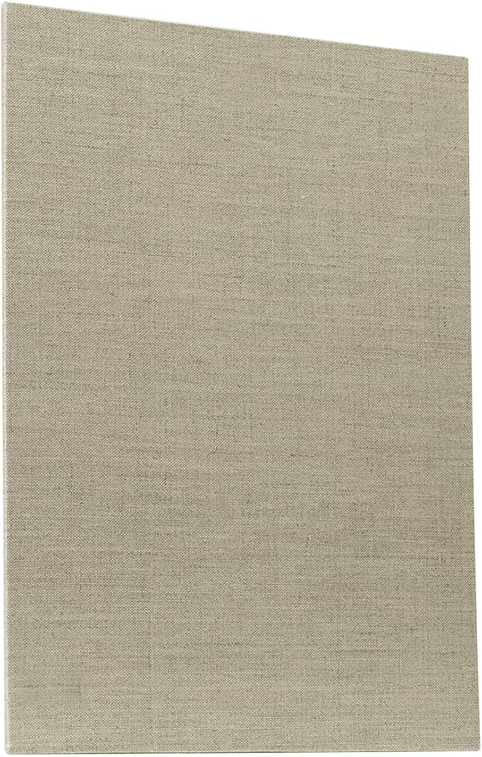 Senso Clear Primed Linen Panels - 5x7-3 Pack of Panels for Painting Oils, Acrylics, Pastels and More