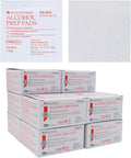 Henry Schein Alcohol Prep Pads, Medium Size, 2,000 Count - 70% Isopropyl Alcohol, Individually Wrapped, Sterile Wipes for Medical & Everyday Use