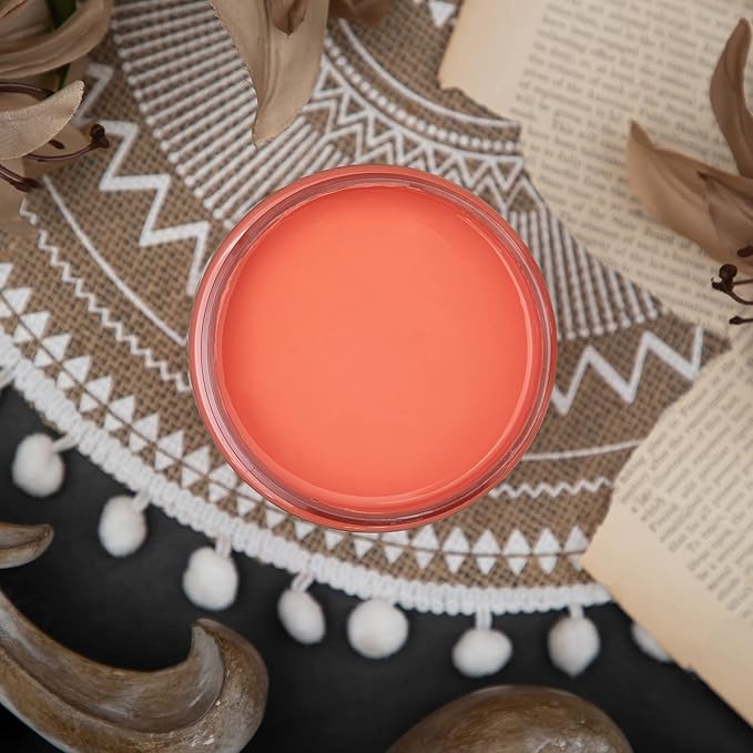 Dixie Belle Paint Company Chalk Finish Furniture Paint - Flamingo (32oz) - Matte Bright Coral Chic Chalk Mineral DIY Furniture Paint
