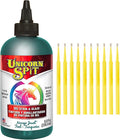 Unicorn SPiT Gel Stain and Glaze in One - Navajo Jewel 8 oz. Bottle Detail Sticks