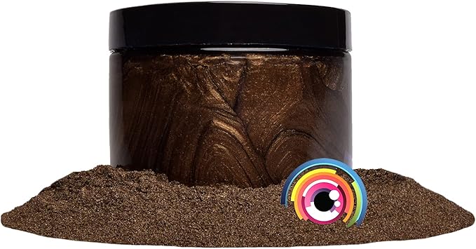 Eye Candy Premium Mica Powder Pigment “Shinai Brown” (25g) Multipurpose DIY Arts and Crafts Additive | Woodworking, Epoxy, Resin, Bath Bombs, Soap, Nail Polish, Lip Balm (Shinai Brown, 25G)