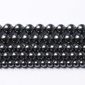 71pcs 6mm AAA Black Hematite Beads Natural Stone Gemstone Round Loose Beads for Jewelry Making DIY Bracelets Necklace Earrings
