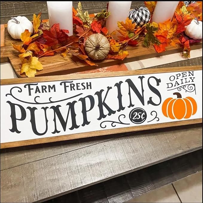 Fall Stencils for Painting on Wood Pumpkin Thanksgiving Stencil Reusable Hello Fall Stencils for Door Mats Porch Hanger Wood Sign Decor