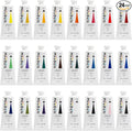MEEDEN Artist Oil Paint Set - 24 Colors x 60ml/2oz Tubes - Art Supplies for Canvas Painting