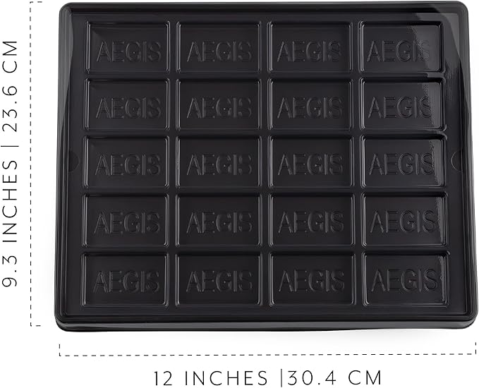 Toy Vault Wargaming Magazine Counter Trays (5-Pack); Flat Pack Tray Game Piece Storage