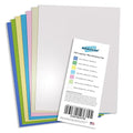 PSA Lapping Film, 7 Piece Pressure Sensitive Adhesive Polishing Paper, 8-1/2” x 11” Microfinishing Fine Sanding Paper, Sanding Film for Scary Sharp Sharpening System, Aluminum Oxide AO