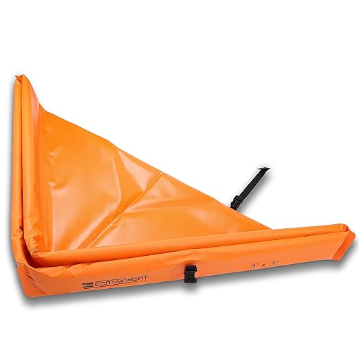 Folding Duck Ponds (Orange, 6' x 6') Foam Core Side Wall - Manufactured in The U.S.A.