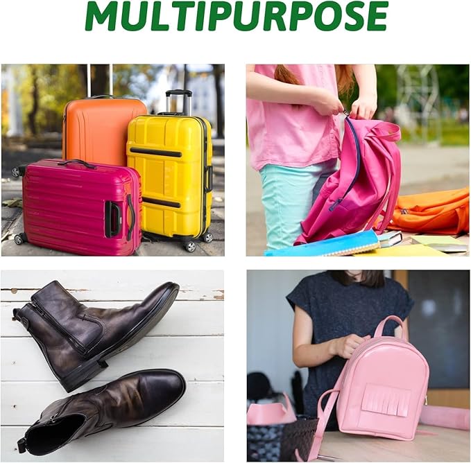 DOITEM 72Pcs Zipper Repair Kit - 5# Zipper Pull Rescue Kit for Clothing, Jackets, Purses, Luggage, Backpacks (12 Colors)