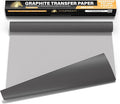 MyArtscape Graphite Transfer Paper Roll – 17" x 30ft Large Tracing Paper – Wax-Free Carbon Paper for Tracing on Canvas, Paper & Wood – Erasable Carbon Transfer Paper for Drawing & Sketching