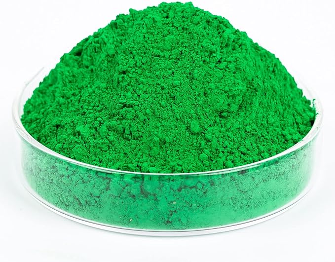 GOODTAKE 5 Pounds Bulk Concrete Pigment, Grass Green Iron Oxide Pigment Powder, Concrete Cement Dye Color Powder for Pastel Tile Paint Cement Mortar Grout (Grass Green, 5 Pounds)