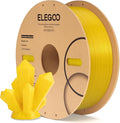 ELEGOO PLA Filament 1.75mm Sparkle Gold Yellow 1KG, Glitter Twinkling 3D Printer Filament Dimensional Accuracy +/- 0.02mm, 1kg Spool(2.2lbs) Fits for Most FDM 3D Printers