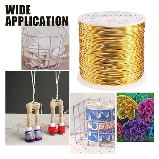 BENECREAT 15 Gauge 220Feet Soft Aluminum Wire Anodized Jewelry Craft Making Beading Floral Colored Aluminum Craft Wire for Gem Wrapping, Jewelry Craft Making - Silver