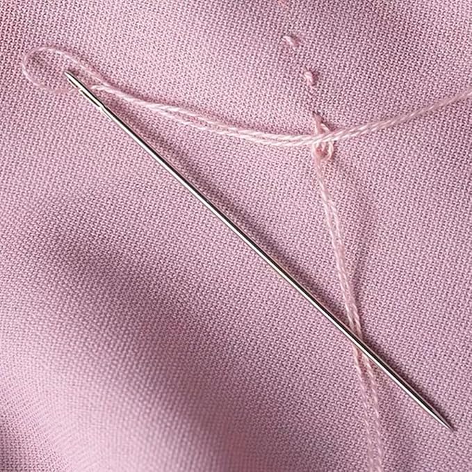 Marcobrothers 4“ Professional Upholstery Large Eye Long Needle Easy to Thread, Hand Sewing Needle. (4 inch)