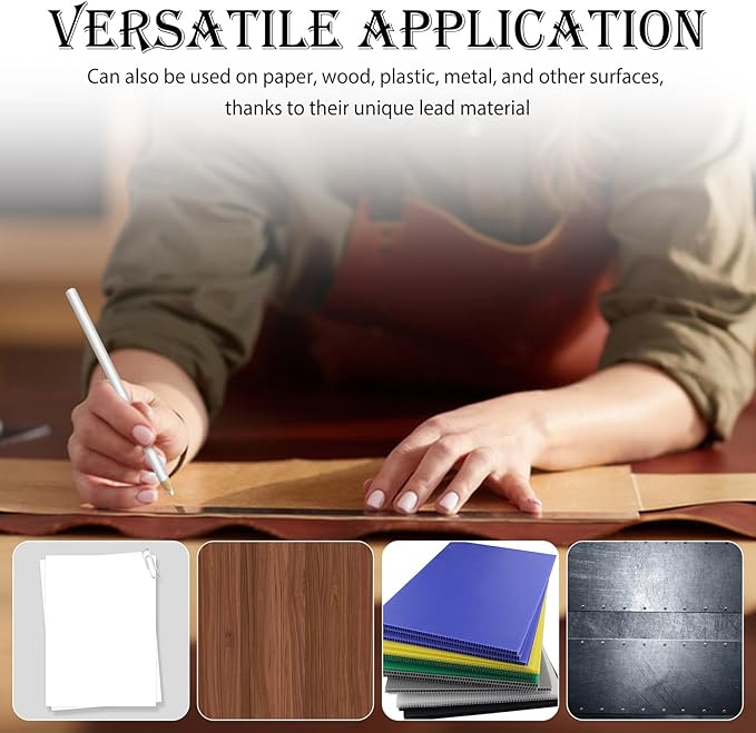 Sewing Marking Pencils for Fabric Tailor Mark Pencil Fabric Chalk Pencils Marking and Tracing Tools 10pcs
