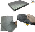 Oil Absorbent Pads | 13"x9.8" Garage Mats | Drip & Spill Universal Pads for Automotive - Absorbing Oil, Liquids, Antifreeze, Brake Fluid, Grease, Coolant | Concrete & Metal Protection,10-Pack