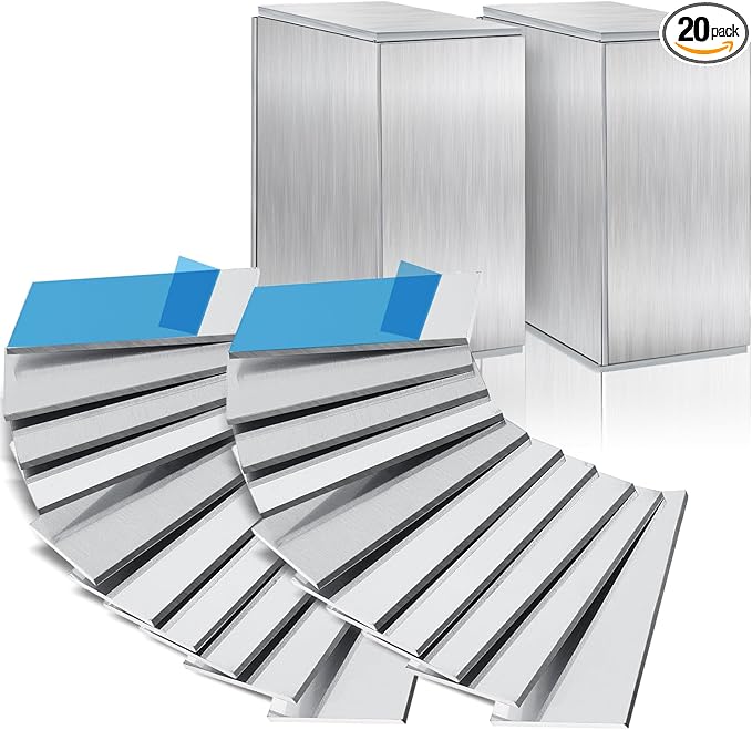 Amyhill 20 Pcs Aluminum Sheet Metal 2 x 4 x 1/8 (0.13”) Inch Thin Flat Plain Aluminum Plate, Welding Accessories Practice Beginner for Mig Tig Stick Mma Arc Gas Heat Treatable for Crafting Industry