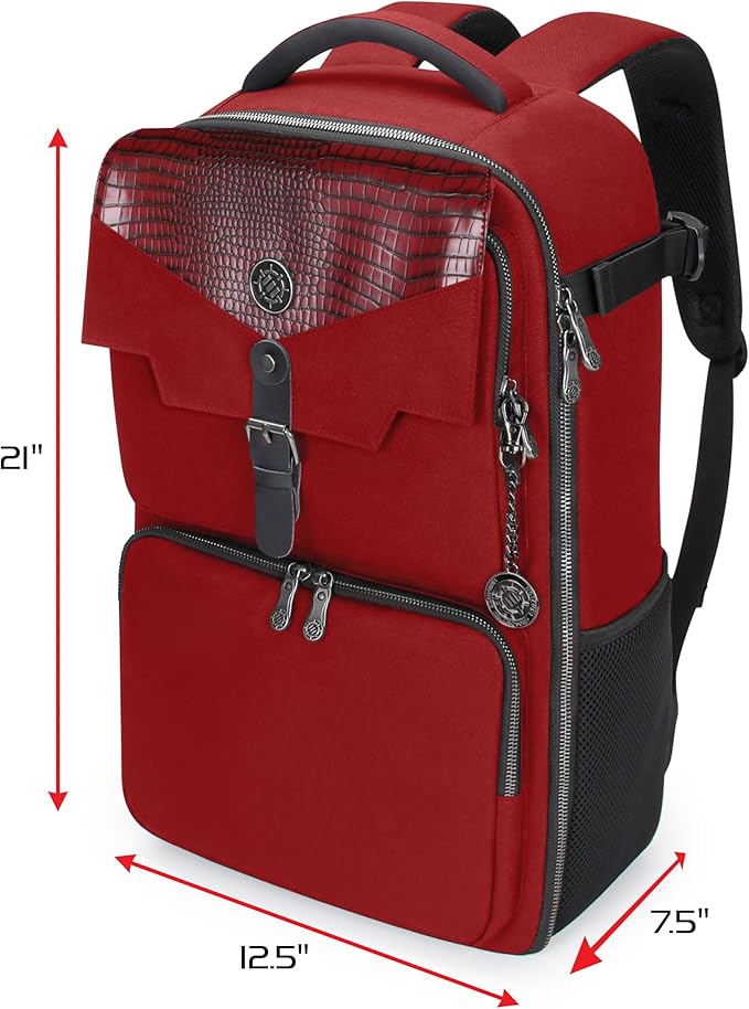 ENHANCE MTG Backpack TCG Card Storage - TCG Backpack for Deck Boxes, Sleeved Cards, Playmats, MTG Accessories