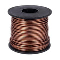 Aluminum Craft Wire, 75 Feet 1.5mm/ 16 Gauge Brown Bendable Soft Metal Aluminum Wire Roll Bulk for DIY Crafts Sculpting Jewelry Making
