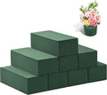Tunnkit 8 Pcs Floral Foam Blocks Each 7.8" L x 3.5" W x 2.4" H Wet & Dry Flower Foam Blocks for Fresh and Artificial Flower Florist Foam Craft Art Supplies Wedding Home Decor for Flower Arrangement