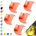 5mm Seam Guide for Hand Sewing Edge Lockranding Tool 5 PCS Set for Leather/Fabric/Craft Sew, Orange