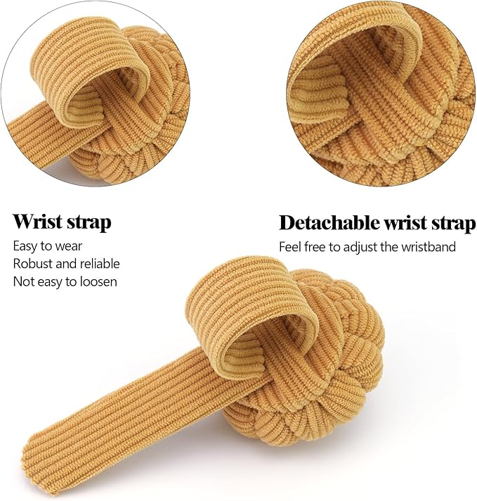 Wrist Pin Cushions, Sewing Needle Cushion kit with 1Pcs Elastic Strap Finger Ring Pincushions, Adjustable Strap Handcraft Needles Holder for Sewing and Quilting (Gold)