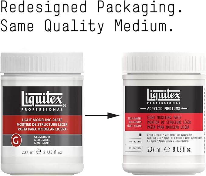Liquitex Professional Light Modeling Paste. 237ml (8-oz)