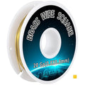 Bulk Square Brass Wire 0.8mm 50 Feet - 20 Gauge Craft Wire for Jewelers, Metal Art, Workshops