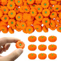 44 Pcs 3D Pumpkin Erasers Bulk, Fall Mini Erasers Novelty Pencil Eraser Stationery for Kids Students Halloween Fall Thanksgiving Party Favor Teacher Rewards Classroom