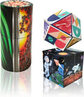 3D Flips Magic Cube Set, 3 Pack Infinity Cube Fidget Toys, Transforms Puzzle Cubes for Stress Anxiety Relief and Kill Time, Nice Gifts for Kids and Adults