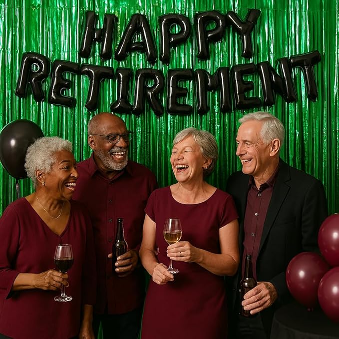 Anderson's Green Shiny Metallic PVC Roll: 47" x 100' Flame-Resistant Event Decor for Weddings, Parties, Photo Booths, Gift Wrap, Table Covers, Backdrops, Crafts & Holiday Decorations