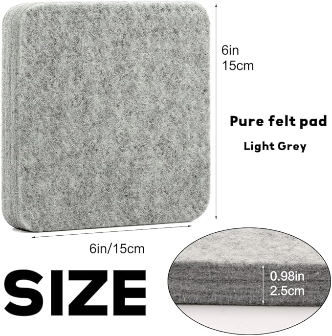 Mayboos Needle Felting Kit,Needle Felting Pad,Needle Felting Tool with 6"x6"Needle Felting Mat,Felting Needles for Wool,Leather Finger Guards,Good for Any Felting