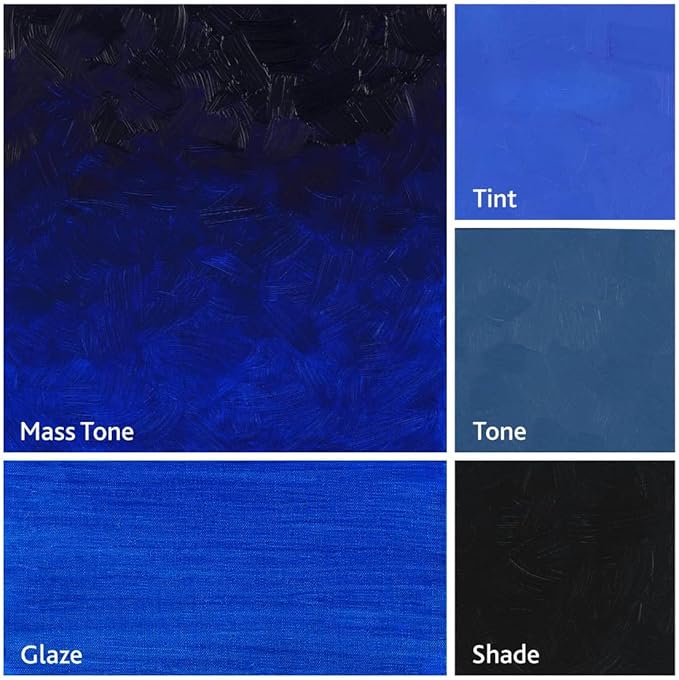 Tusc & Pine Artist Oil Paint - Ultramarine Blue, 150 ml, Non-Yellowing, Rich & Creamy Consistency, Maximum Pigment Load, Small Batch Milled Oil Paints Made in the USA for Professional Artists