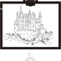 Diamond Painting Light Pad A3, LED Light Box Tracer w/Magnetic Clip & Pen Holder, 3 Level Brightness USB Power Dimmable Brightness Artcraft Tracing Light Pad for Drawing Sketching Diamond Painting