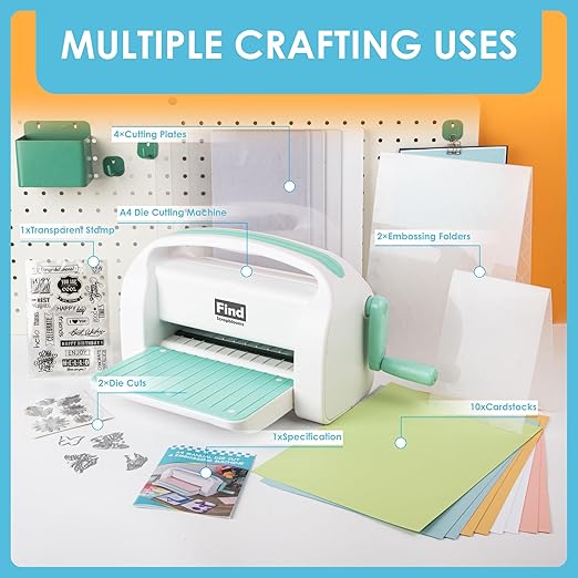 9 inch Die Cutting Machine, A4 Embossing Machine for Card Making